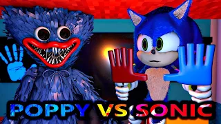 NEW Poppy Playtime VS SONIC! Steve Vs Huggy Wuggy Minecraft Animation Monster Movie Story