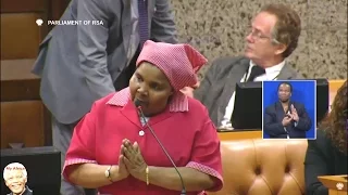 VERY FUNNY - EFF MP Khahula Fooled Parliament Chair With Rule 56