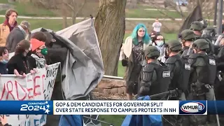 Candidates for governor split over response to campus protests