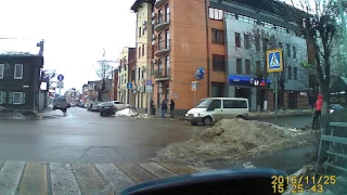 ДТП г.Тверь пересечение смоленского переулка и Московской улицы