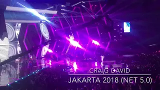 BEST BDAY PRESENT EVER!!🎁 CRAIG DAVID Live in Jakarta (Net 5.0)