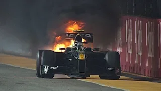 Heikki Kovalainen Turns Firefighter | 2010 Singapore Grand Prix