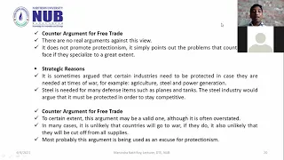 MGT 4209 Lecture 03 Protectionism and Free Trade Part B