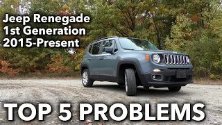 Top 5 Problems Jeep Renegade 1st Generation 2015-Present