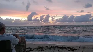 Miami Beach Sunrise 1 Hour Timelapse