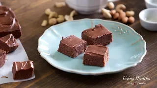 Raw, No-bake BROWNIES (without dates) (Vegan & Paleo)