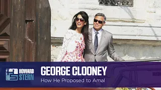 When George Clooney Proposed It Took Amal 20 Minutes to Say Yes
