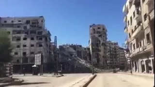 | Driving through the streets of Homs | Syria |