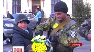 У Кіровоград на ротацію повернувся добровольчий батальйон спецпризначення «Кіровоград»