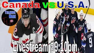 Canada vs U.S.A. Gold Medal Game 2021 WJC Livestream Fan Reaction Party