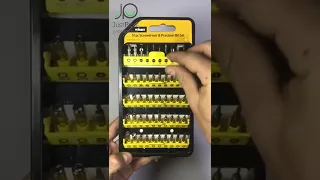 Rolson Screwdriver & Precision Bit Set 51pcs | طقم مفكات 51 قطعة رولسون | Just Piece