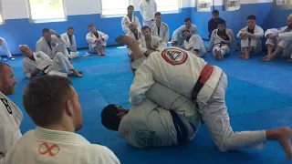 Countering Grips & Considering Arms When Passing Guard by Master Pedro Sauer