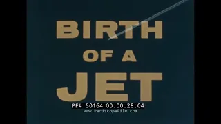 DOUGLAS DC-8 PASSENGER JET PROMOTIONAL FILM  "BIRTH OF A JET" 50164