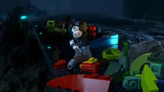 Lego Batman The Movie: DC Super Heroes Unite - Batcave Clean-Up Scene