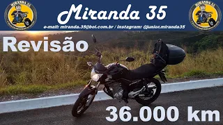 Honda Fan 160 - Revisão 36000 Km