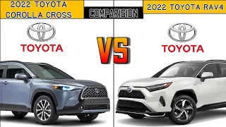 2022 Toyota Corolla Cross vs 2022 Toyota RAV4 Engine, Specification, Features Comparison