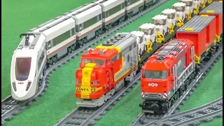 Lego® Train Crashes and Action! 2017 and 2018 compilation!