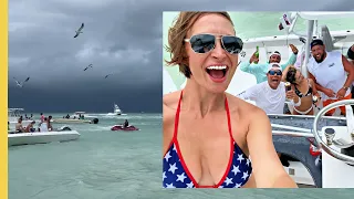 Taking the Islamorada Sandbar by Storm | Holiday Weekend