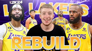 Rebuilding The Los Angeles Lakers In NBA 2K24..