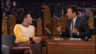 Jimmy Fallon interrupting guests for one minute straight