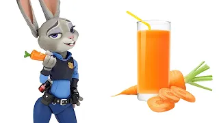 Zootopia CHARACTERS and their FAVORITE DRINKS + FOODS!? (and other favorites)