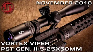 Vortex Viper PST Gen. II 5-25x50mm - New Product Showcase - NOVEMBER 2018