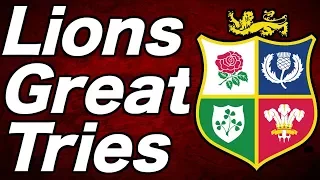 The Greatest Tries of the British And Irish Lions!!!!!!!