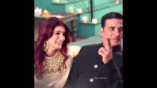 Akshay kumar and Twinkle khanna Bollywood couple whatsapp status