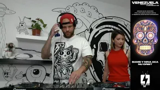 #VENEZUELADRUMANDBASSLIVESTREAM #03 - BAMB Y NINA AKA NU ORBIT