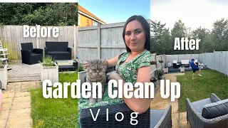 VLOG: Getting The Garden Ready For Summer.. Time For A Good Clean & Fresh Paint!