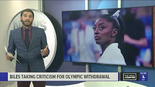 News 8's Sports Anchor Jake Garegnani's take on the Simone Biles backlash after Olympics withdrawal