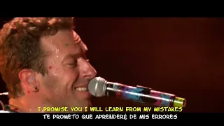 Coldplay - Fix You (Live In São Paulo) Lyrics Español inglés