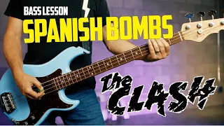 Spanish Bombs The Clash - Bass Lesson
