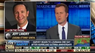 AG Landry Joins Fox Business to Discuss Hurricane Harvey