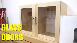 How To Make Glass Cabinet Doors