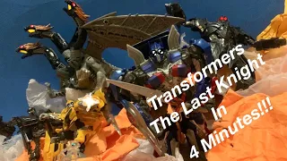 Transformers The Last Knight Stop Motion in 4 Minutes!!