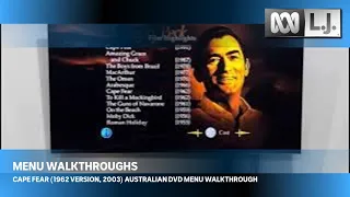 Cape Fear (1962 version, 2003) Australian DVD Menu Walkthrough