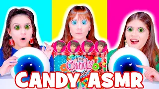 ASMR Eating Sounds Candy Machine Challenge 푸드 챌린지