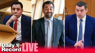 FMQs LIVE - Humza Yousaf faces questions after John Swinney confirms he'll stand for SNP leadership