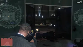 GTA 5 Franklin's FIB Building Shootout + Five Star Escape(VE:DGA 3.1.1)