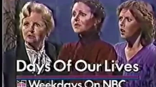 Days of Our Lives promo, 1981