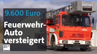 Feuerwehrauto: Neuer Gebrauchter, knallrot mit Leiter? | Abendschau | BR24