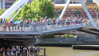 Domino run, Melbourne