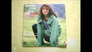 Elsa :Quelque chose dans mon coeur ( maxi 45 tours)