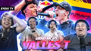 ¡YO NO PUEDO SALTAR, ELLOS SALTAN POR MÍ! - Reacción a Valles T vs Urko - Red Bull Batalla: Colombia