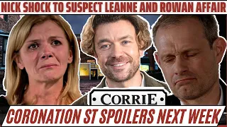 Coronation Street's Nick Suspects Leanne and Rowan Affair (2024) | Coronation Street spoilers