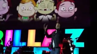 Gorillaz Dirty Harry Live O2 Arena London 16 November 2010