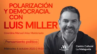 Polarización y democracia. Con Luis Miller