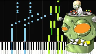 UNUSED PLANTS VS. ZOMBIES TRACK (Zombotany) | Piano Cover