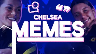 "These Cards Are Not Fair" 😅 | Jessie Fleming & Sam Kerr Take On Memes Challenge!